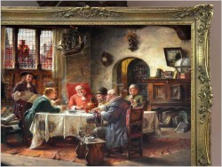 Malarstwo aukcyjne! Spotkanie kupców - Fritz Wagner (1896-1939)