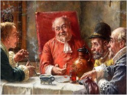 Malarstwo aukcyjne! Spotkanie kupców - Fritz Wagner (1896-1939)