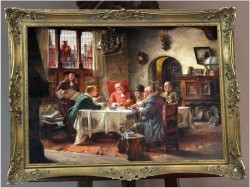 Malarstwo aukcyjne! Spotkanie kupców - Fritz Wagner (1896-1939)