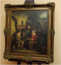 POLECAMY PAŁACOWE MALARSTWO AUKCYJNE! DEGUSTACJA WINA! org HEIN VAN DOREN ur. 1930r