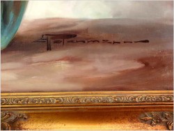 Kompozycja wiosennych kwiatów w wazonie - Hedwig Petermann *1877