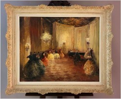 Malarstwo dla Konesera! Sala balowa - Ludwig Gschossmann (1894-1988)