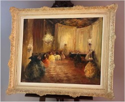 Malarstwo dla Konesera! Sala balowa - Ludwig Gschossmann (1894-1988)