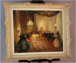 Malarstwo dla Konesera! Sala balowa - Ludwig Gschossmann (1894-1988)