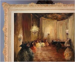 Malarstwo dla Konesera! Sala balowa - Ludwig Gschossmann (1894-1988)