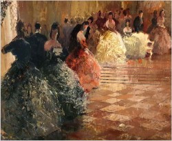 Malarstwo dla Konesera! Sala balowa - Ludwig Gschossmann (1894-1988)