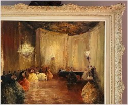 Malarstwo dla Konesera! Sala balowa - Ludwig Gschossmann (1894-1988)