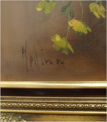 PIĘKNE PAŁACOWE KWIATY! MARTWA NATURA - MEDINA LOUISA (ur. 1911 Padwa)