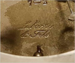 WYJĄTKOWY PAŁACOWY ZEGAR FIGURALNY, BRĄZ ZŁOCONY - EPOKA, KAROL X 1820r.