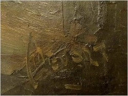 Widok na Amsterdam - Johannes Hubertus Hendrikus BÉVORT (1917-1996)