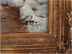 Weselny Orszak w Zimowej Aurze - Gustav Prucha (Austrian 1875-1952) 