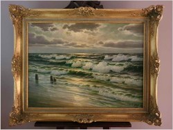 Godny Polecenia! Wzburzone Fale Bałtyku - Paul Heinz Olbrich *1898