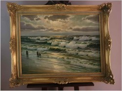 Godny Polecenia! Wzburzone Fale Bałtyku - Paul Heinz Olbrich *1898