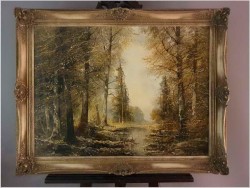Ciekawe Malarstwo! Tajemniczy las - Josef Kugler (1913 - 2011)
