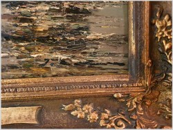 Marynistyka! Kutry na morzu - Jean Coune (1900-1963) Certyfikat!