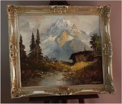 Dobre Malarstwo! Góry Cesarskie - Oryg. Herbert Uerpmann *1911