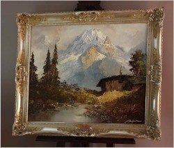 Dobre Malarstwo! Góry Cesarskie - Oryg. Herbert Uerpmann *1911