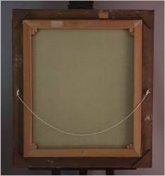 Malarstwo Szpachlowe! Zakole Rzeki - Georg Wegener *1917 