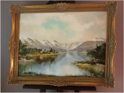 Górna Bawaria! Jezioro Staffelsee - J.E. Lemke *1913