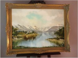 Górna Bawaria! Jezioro Staffelsee - J.E. Lemke *1913