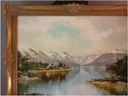 Górna Bawaria! Jezioro Staffelsee - J.E. Lemke *1913