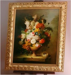 Bukiet Kwiatowy w Stylu Wiktoriańskim - Webster Thomas (Anglia XXw)