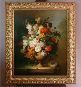 Bukiet Kwiatowy w Stylu Wiktoriańskim - Webster Thomas (Anglia XXw)