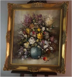 Wyjątkowy! Kwiaty w Pałacowej Ramie - Otmar Lederer (Munchen *1926)