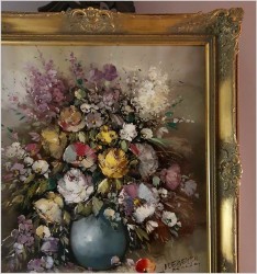 Wyjątkowy! Kwiaty w Pałacowej Ramie - Otmar Lederer (Munchen *1926)