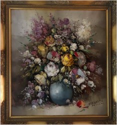 Wyjątkowy! Kwiaty w Pałacowej Ramie - Otmar Lederer (Munchen *1926)