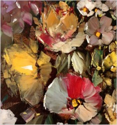 Wyjątkowy! Kwiaty w Pałacowej Ramie - Otmar Lederer (Munchen *1926)