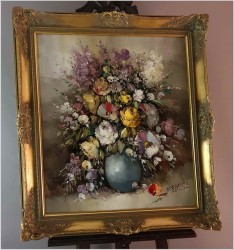 Wyjątkowy! Kwiaty w Pałacowej Ramie - Otmar Lederer (Munchen *1926)