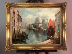 Wenecja!  Bazylika Santa Maria Della Salute - Benno Stadler *1908 