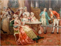 Pałacowy Koncert w Sali Rokoko - A. Stephan Sedláček (1868-1936 Wien) 