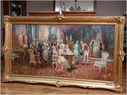 Pałacowy Koncert w Sali Rokoko - A. Stephan Sedláček (1868-1936 Wien) 