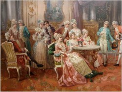 Pałacowy Koncert w Sali Rokoko - A. Stephan Sedláček (1868-1936 Wien) 
