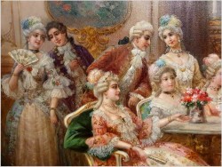 Pałacowy Koncert w Sali Rokoko - A. Stephan Sedláček (1868-1936 Wien) 