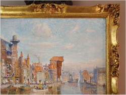 Gdańsk - Długie pobrzeże ze starym Żurawiem | Theodor Urtnowski (Toruń 1881-1963 Akwizgran)