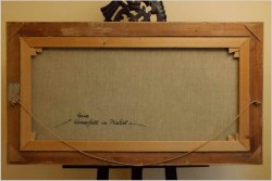 WASSERFALL IM PITZTAL ~ GUSTAW WEISS/GUWE (114cm x 64cm)