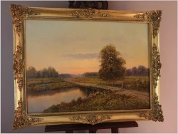 Zachód słońca - Wiktor Korecki (1890 Kamieniec Podolski - 1980 Milanówek)