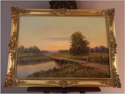 Zachód słońca - Wiktor Korecki (1890 Kamieniec Podolski - 1980 Milanówek)