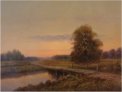 Zachód słońca - Wiktor Korecki (1890 Kamieniec Podolski - 1980 Milanówek)