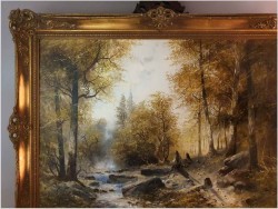 Tajemniczy las - Josef Kugler (Österreich ur 1913 - 2011r.) Rozmiar XXL