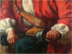 Malarstwo Rodzajowe! Dysputa w męskim gronie - Oskar Urbahn XXw.