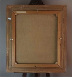 Obraz olejny! Krowy Przy Wodopoju - Karl Mohr (Düsseldorf 1922-2013)