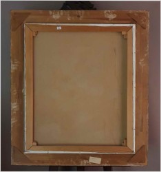 Pałacowe malarstwo! Kwiaty w wazonie - Kömpöczy Balogh Endre (Hungary 1911-1977) 