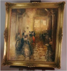 Malarstwo dla Konesera! Sala balowa - Ludwig Gschossmann (1894-1988)
