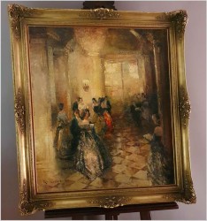 Malarstwo dla Konesera! Sala balowa - Ludwig Gschossmann (1894-1988)