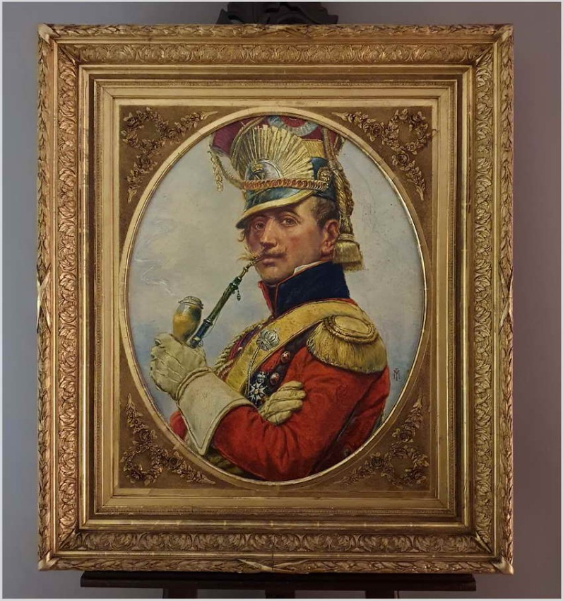 Portret (oficer Czerwonych Ułanów Gwardii Cesarskiej 1811-1814)