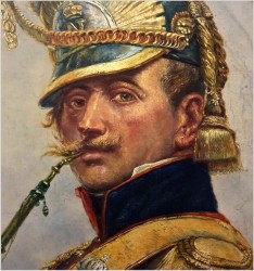 Portret (oficer Czerwonych Ułanów Gwardii Cesarskiej 1811-1814)